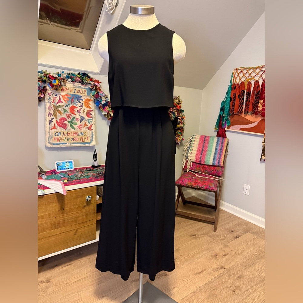 NWT Lulu’s Elegant Black Jumpsuit - Small - Picture 3 of 10